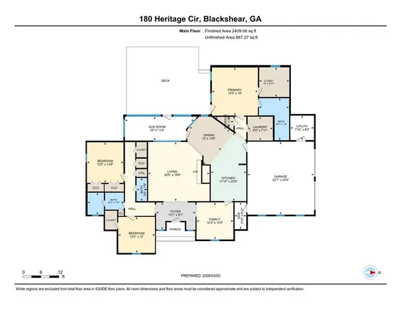 $339,900 | 180 Heritage Circle, Blackshear, GA 31516