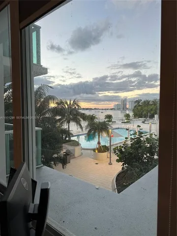 a view of balcony and patio