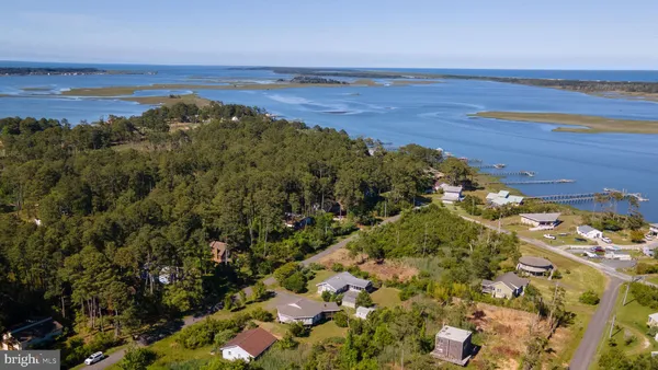 a view of city and ocean