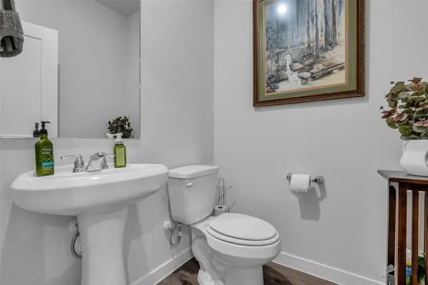 a bathroom with a sink and a toilet