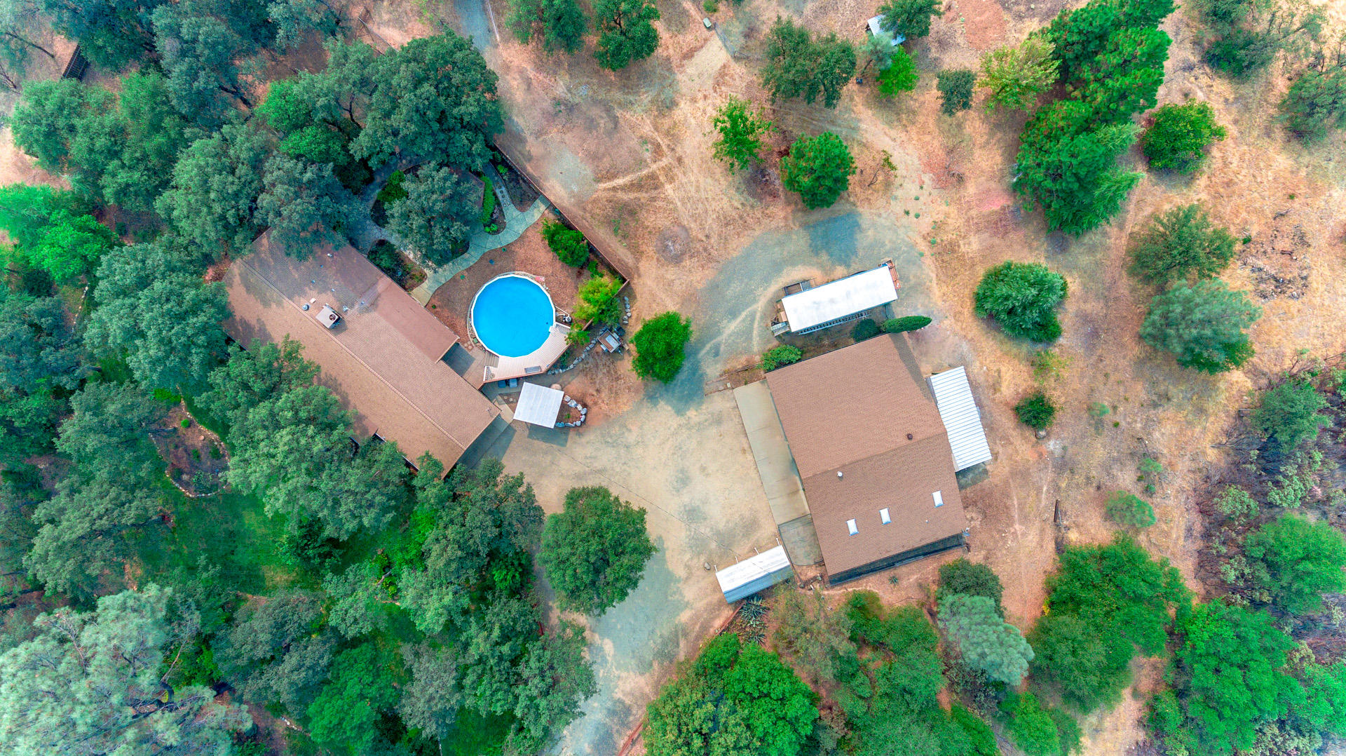 11800 Quartz Hill Road Redding, CA 96003 - Photo 66 of 70 73 drone overhead