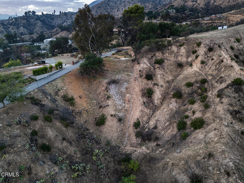 242 Taos Road Altadena, CA 91001 - Photo 23 of 37 a view of a dry yard with lots of green space
