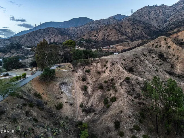 a view of outdoor space and mountain view