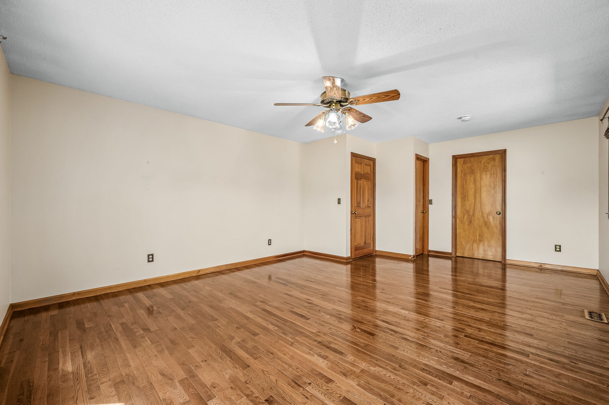 1246 Oakwood Road Joelton, TN 37080 - Photo 23 of 61 a view of an empty room with window and wooden floor