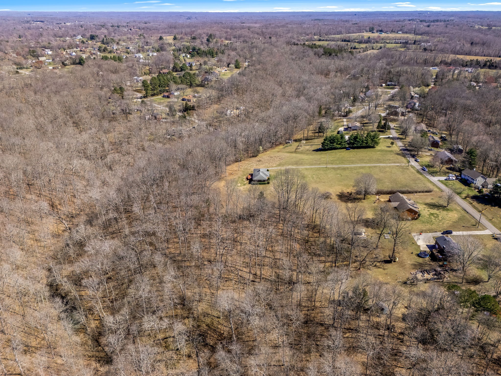 1246 Oakwood Road Joelton, TN 37080 - Photo 59 of 61 an aerial view of a house with a yard