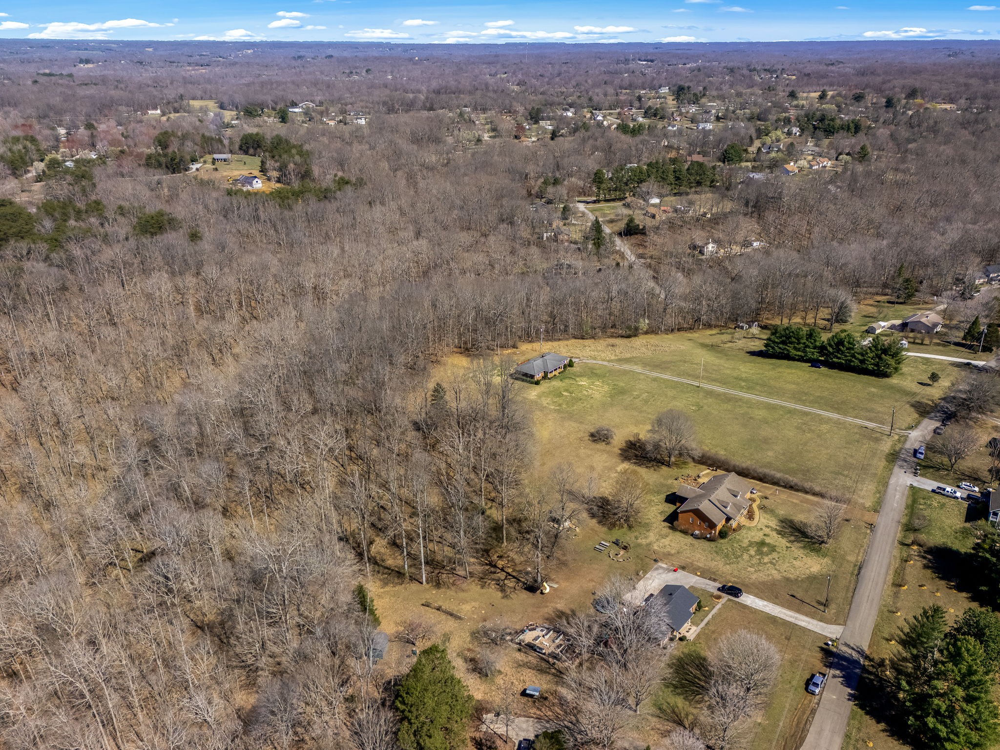 1246 Oakwood Road Joelton, TN 37080 - Photo 60 of 61 an aerial view of a house with a yard
