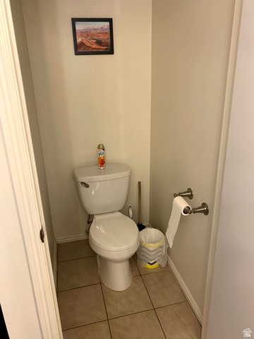 860 South Village Road, Unit B11 St. George, UT 84770 - Photo 16 of 19 Bathroom featuring toilet and light tile patterned floors