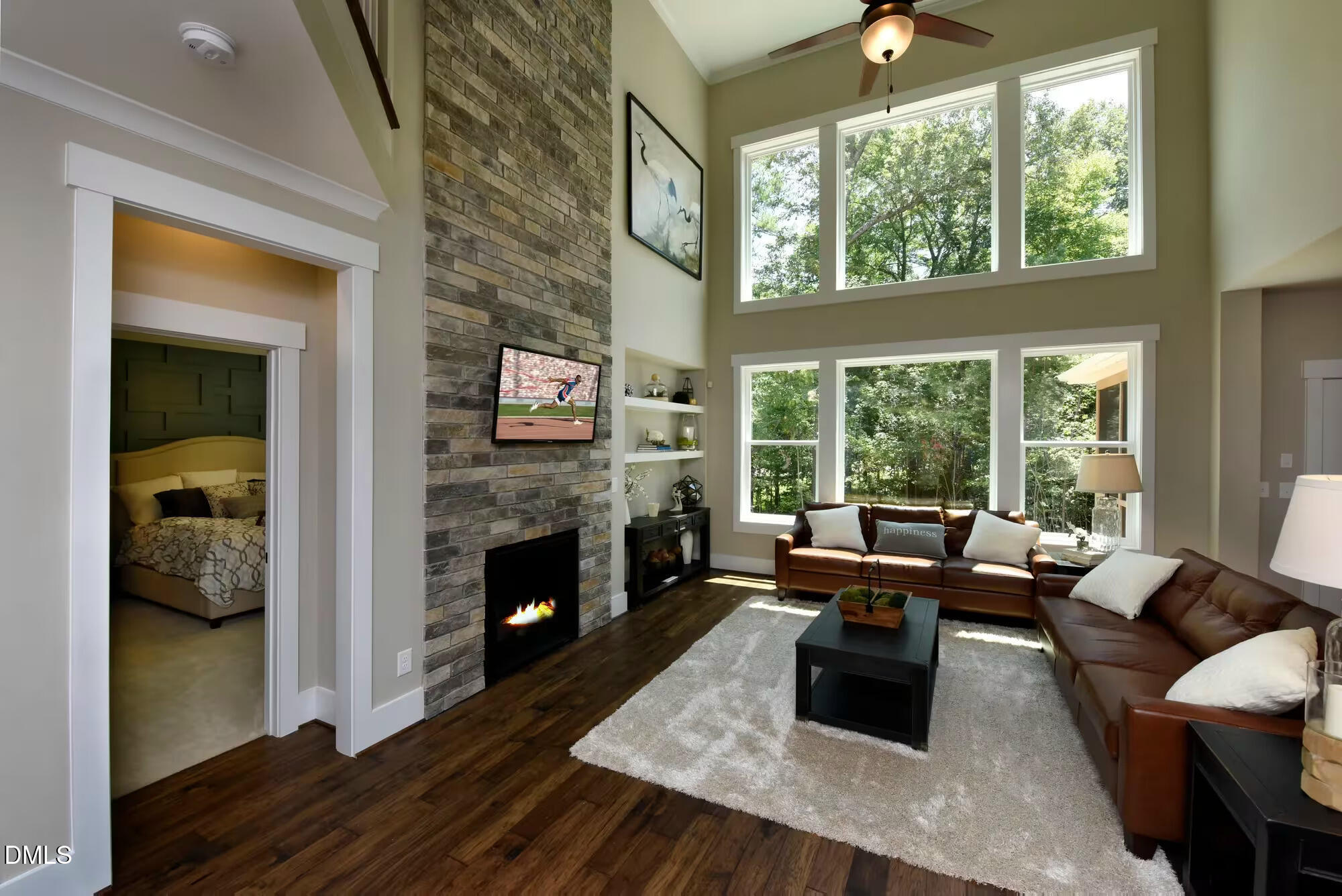 6 Conner Rdg Road Efland, NC 27243 - Photo 4 of 14 a living room with furniture large window and wooden floor
