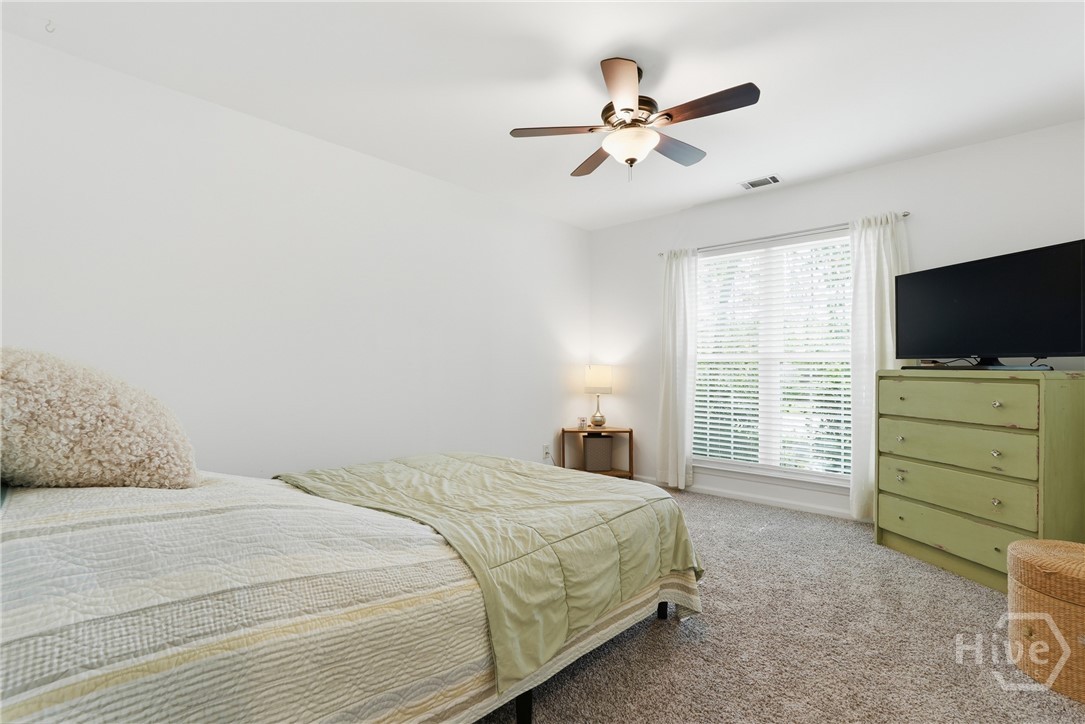 3 Rice Mill Drive Savannah, GA 31419 - Photo 18 of 37 Bedroom 2 is very large and has a separate closet space.