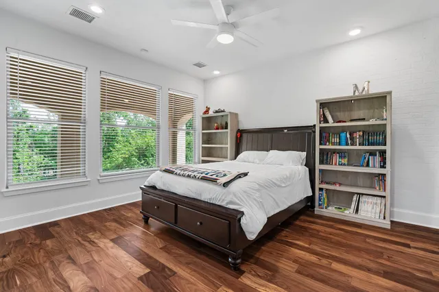 a balcony with chairs