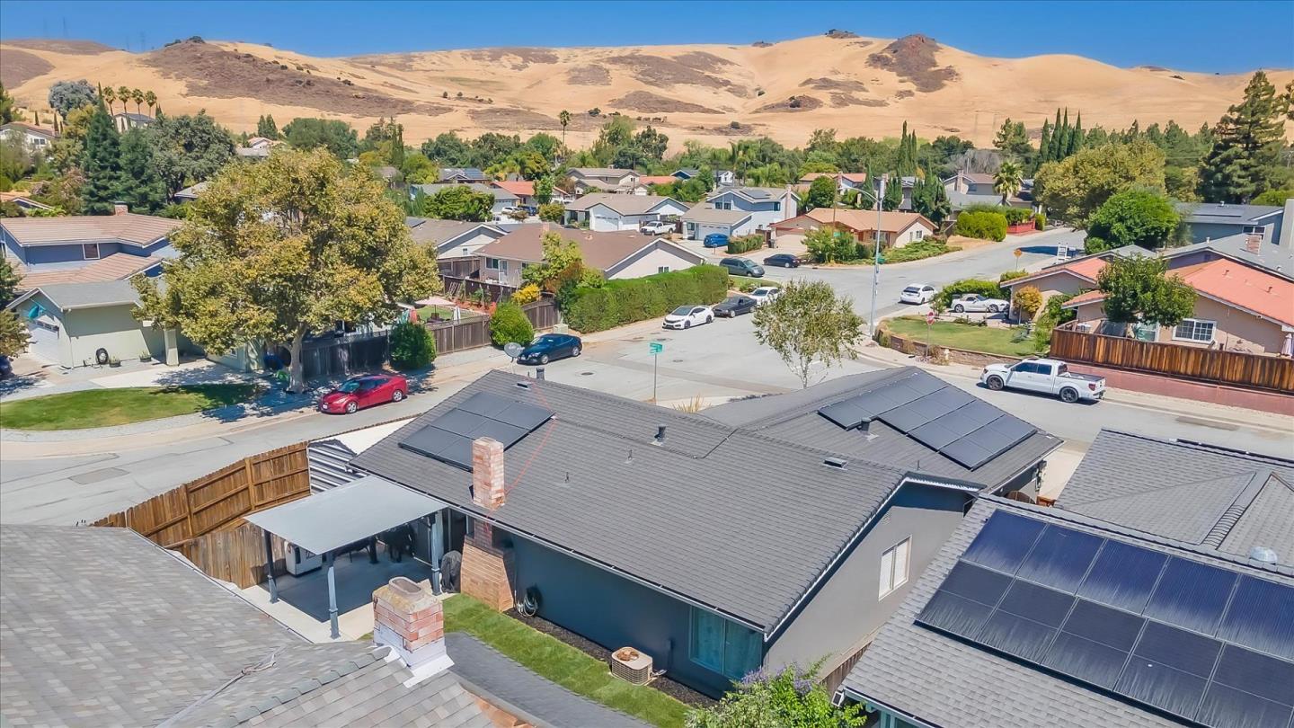 5075 Eppling Lane San Jose, CA 95111 - Photo 52 of 60 an aerial view of a house with a mountain