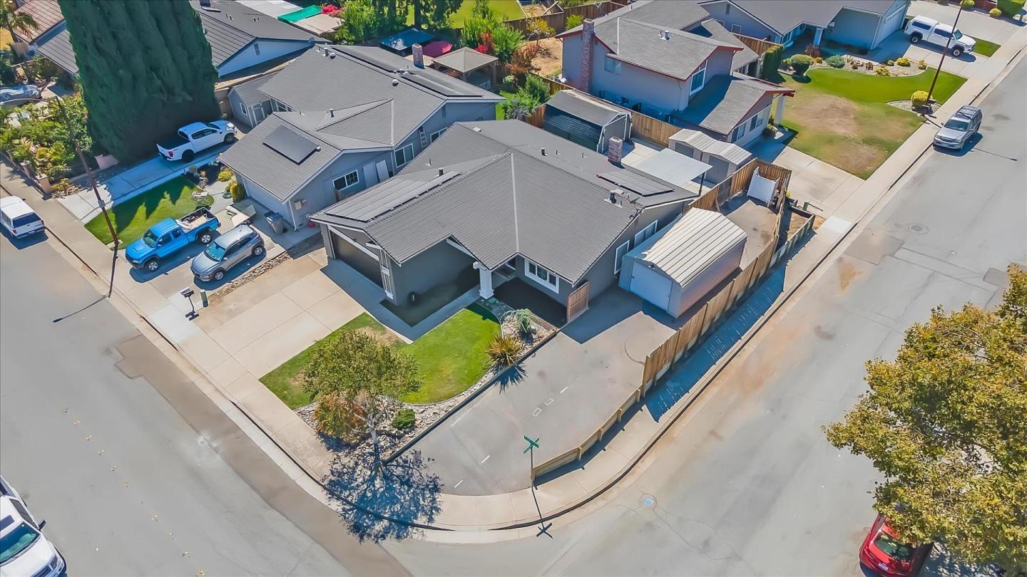 5075 Eppling Lane San Jose, CA 95111 - Photo 55 of 60 an aerial view of a house with a swimming pool