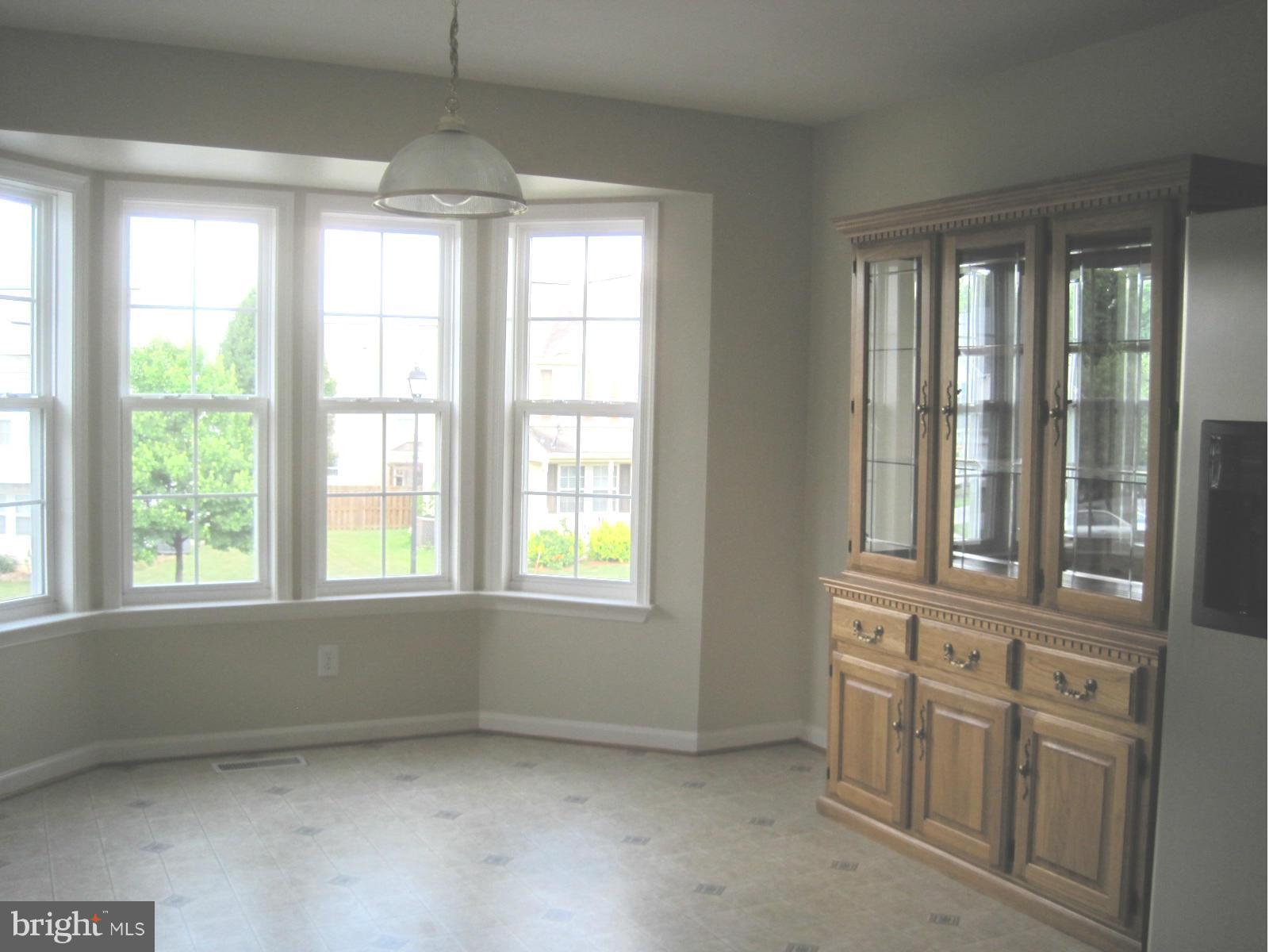 Dining Area with Bay Window