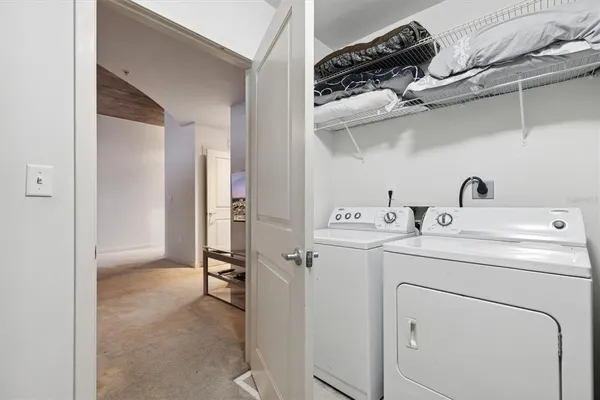 a view of city from balcony