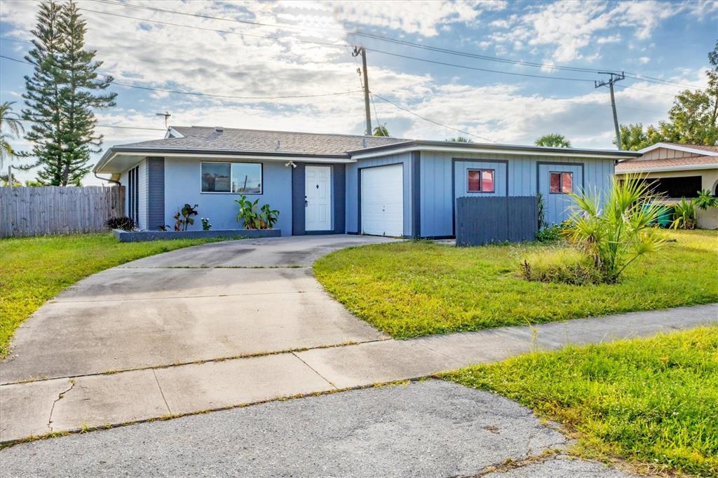 a view of house with outdoor space