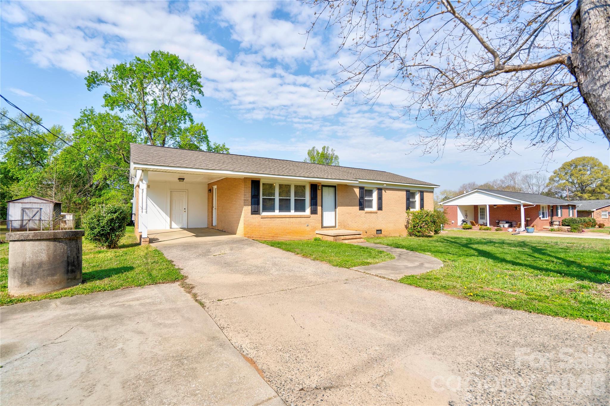 1904 Sulphur Springs Road Shelby, NC 28152 - Photo 24 of 27 a front view of house with yard and green space