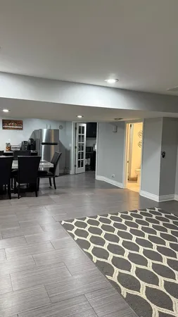 a room with storage and utility