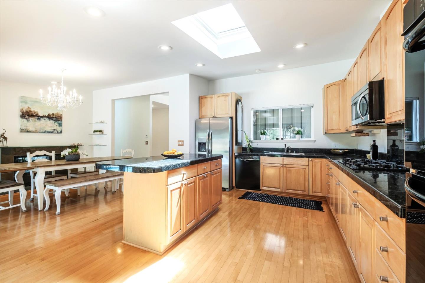 3386 Haas Drive Aptos, CA 95003 - Photo 11 of 56 a large kitchen with stainless steel appliances lots of counter top space