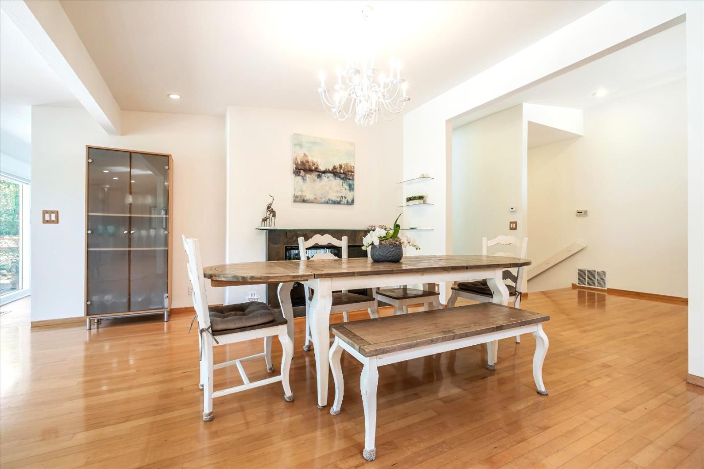 3386 Haas Drive Aptos, CA 95003 - Photo 14 of 56 a living room with a table and chairs in it