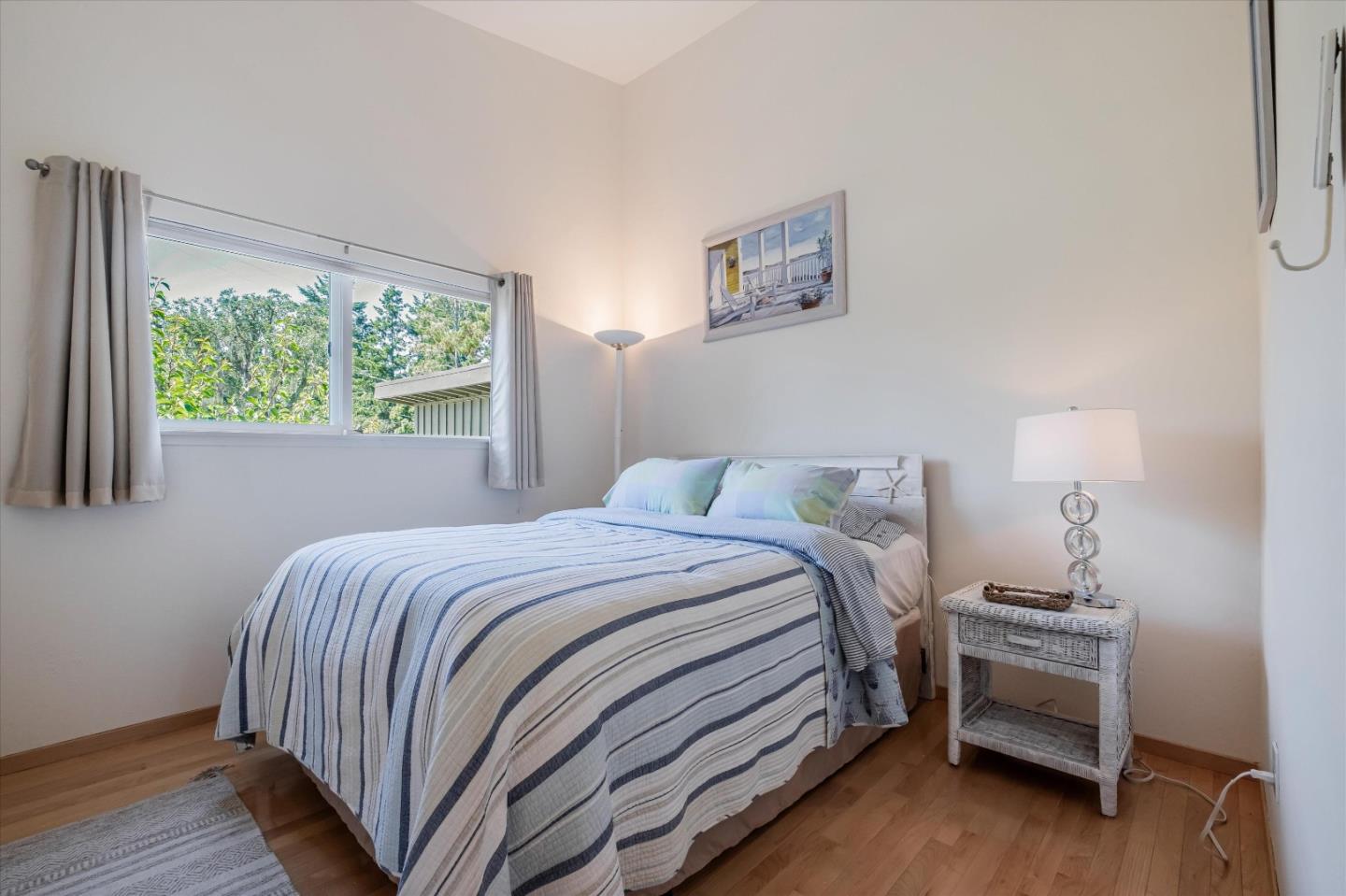3386 Haas Drive Aptos, CA 95003 - Photo 27 of 56 a bedroom with a bed and a window
