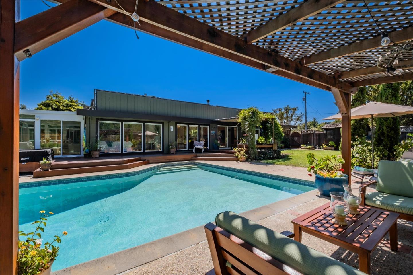 3386 Haas Drive Aptos, CA 95003 - Photo 3 of 56 a view of an chairs and table in the patio