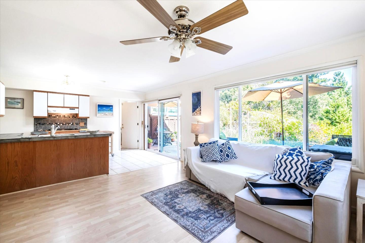 3386 Haas Drive Aptos, CA 95003 - Photo 33 of 56 a living room with furniture and a large window