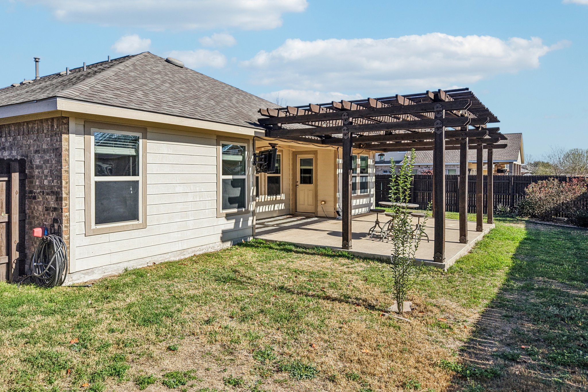 329 Evening Star Kyle, TX 78640 - Photo 25 of 30 Extra yard space means extra options, think garden beds, a play zone, a pup run, or just more room to spread out.