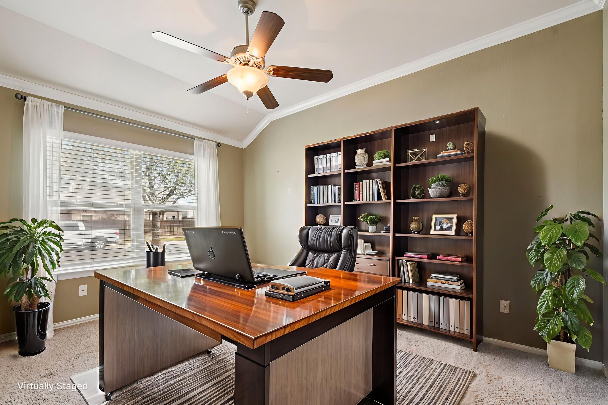 329 Evening Star Kyle, TX 78640 - Photo 5 of 30 The 4th bedroom can be configured as an office. It features French doors for privacy.