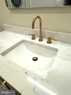 a bathroom with a sink