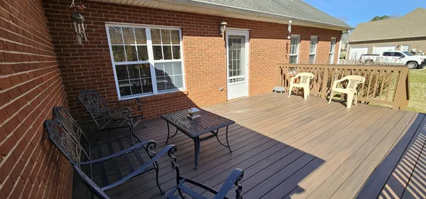 a view of deck with patio