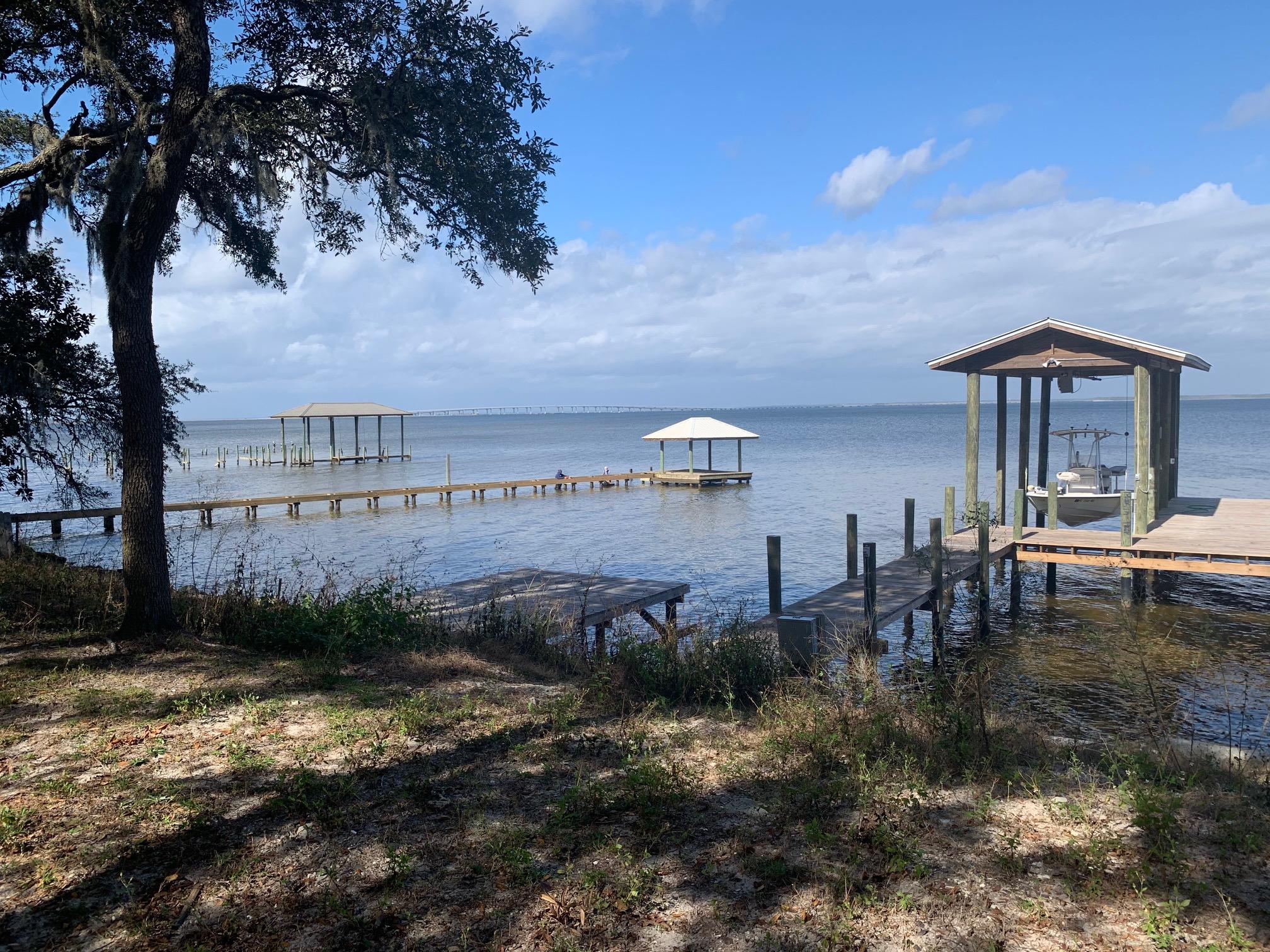 175 East Mitchell Avenue Santa Rosa Beach, FL 32459 - Photo 3 of 7 Dock view to Bay Bridge