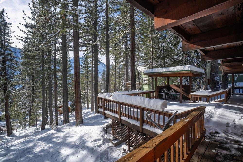 1499 Sandy Way Olympic Valley, CA 96146 - Photo 6 of 28 a view of wooden deck and furniture
