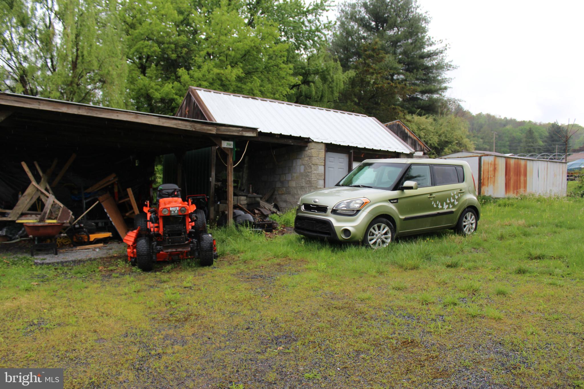 1614 Alfarata Road McClure, PA 17841 - Photo 21 of 29 a view of car parked in garage