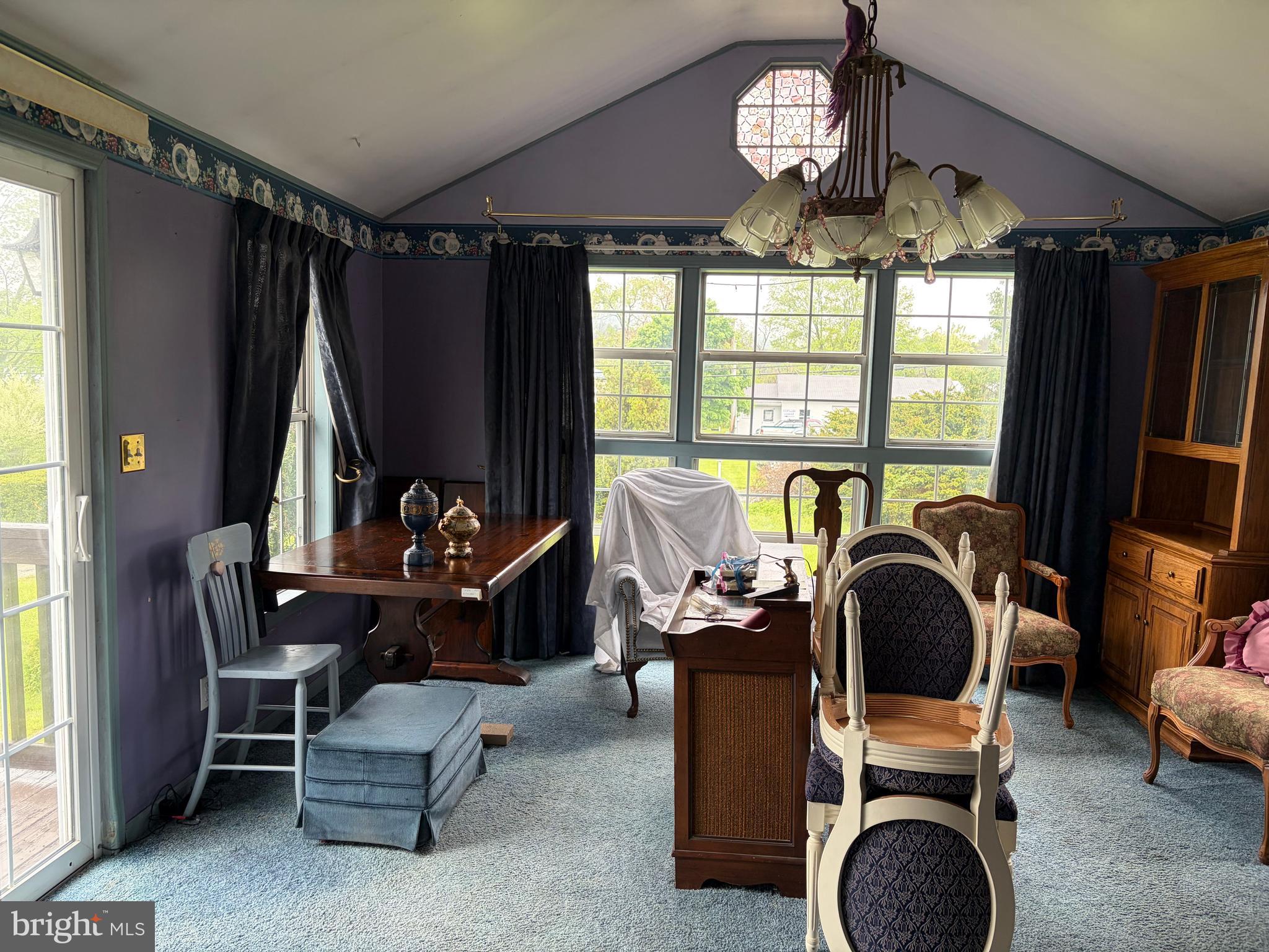 1614 Alfarata Road McClure, PA 17841 - Photo 10 of 29 a view of a room with workspace and windows