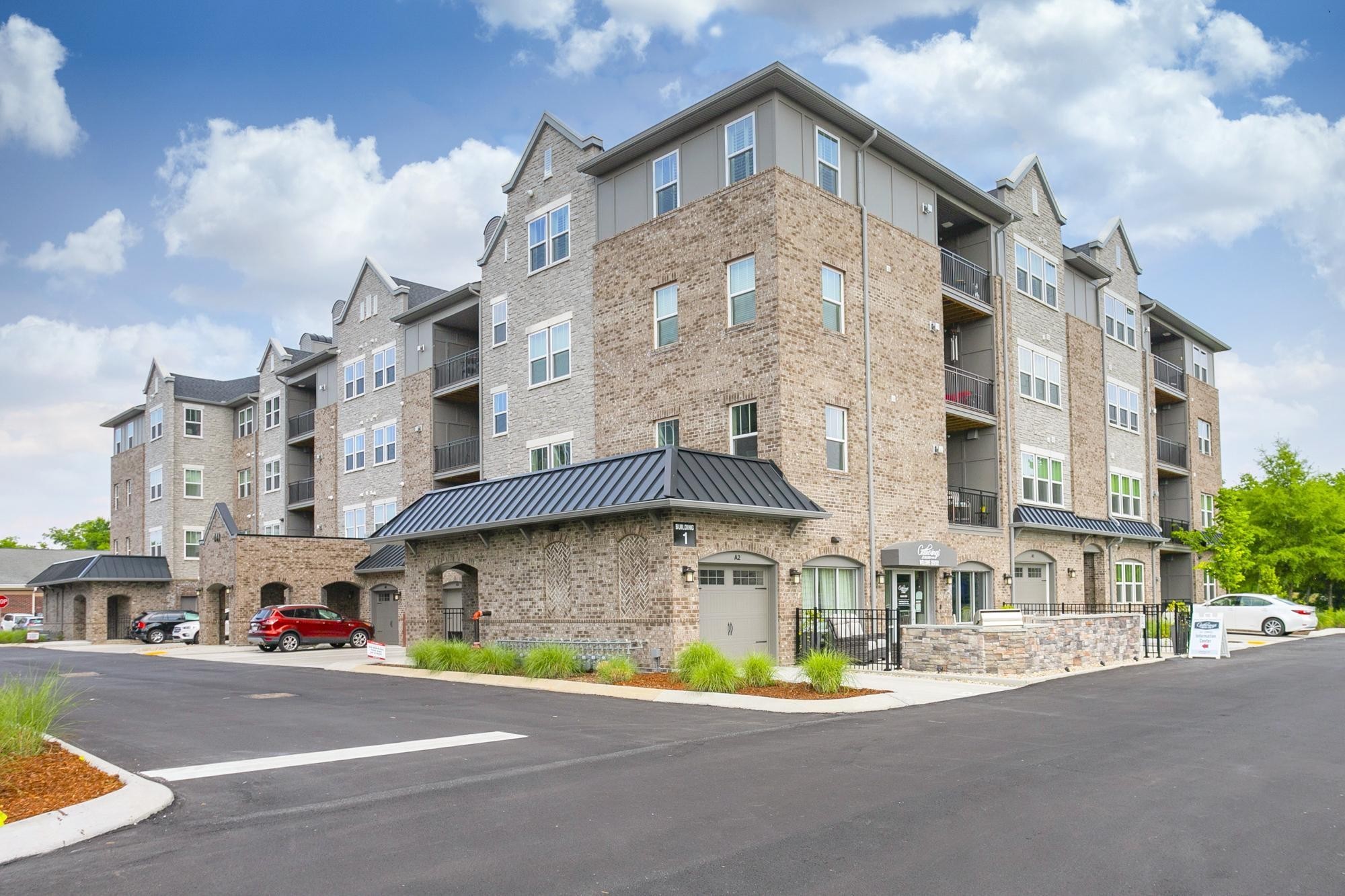 141 Saundersville Road, Unit 1402 Hendersonville, TN 37075 - Photo 56 of 60 a view of a street with buildings