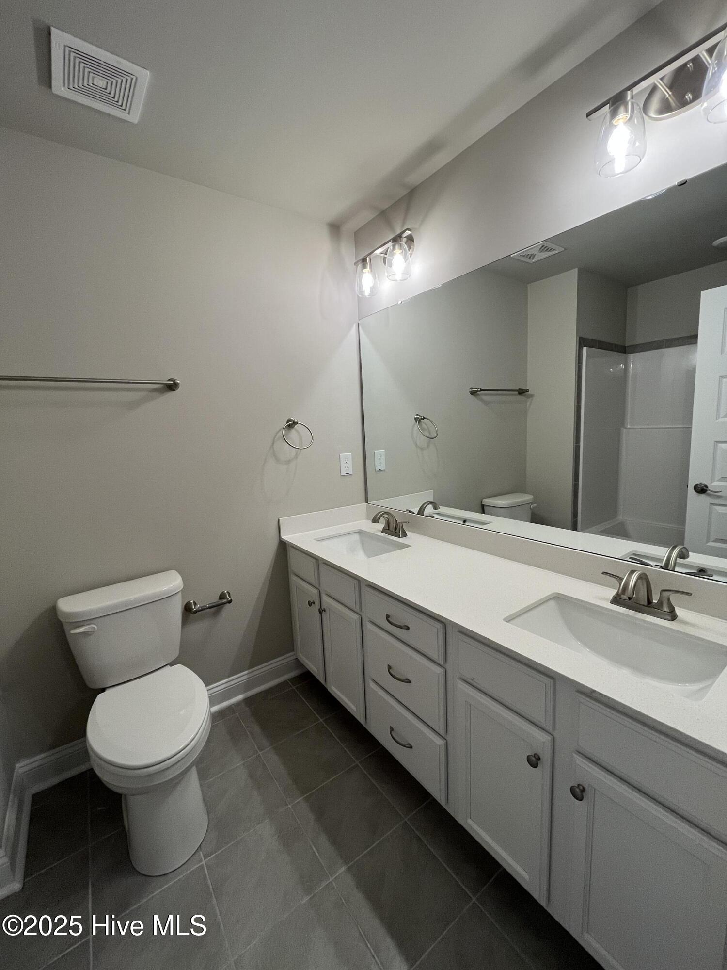 1639 Reservation Road Aberdeen, NC 28315 - Photo 42 of 78 Full Bath Upstairs- double sinks