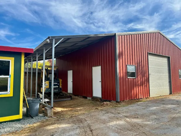 a view of outdoor space and porch