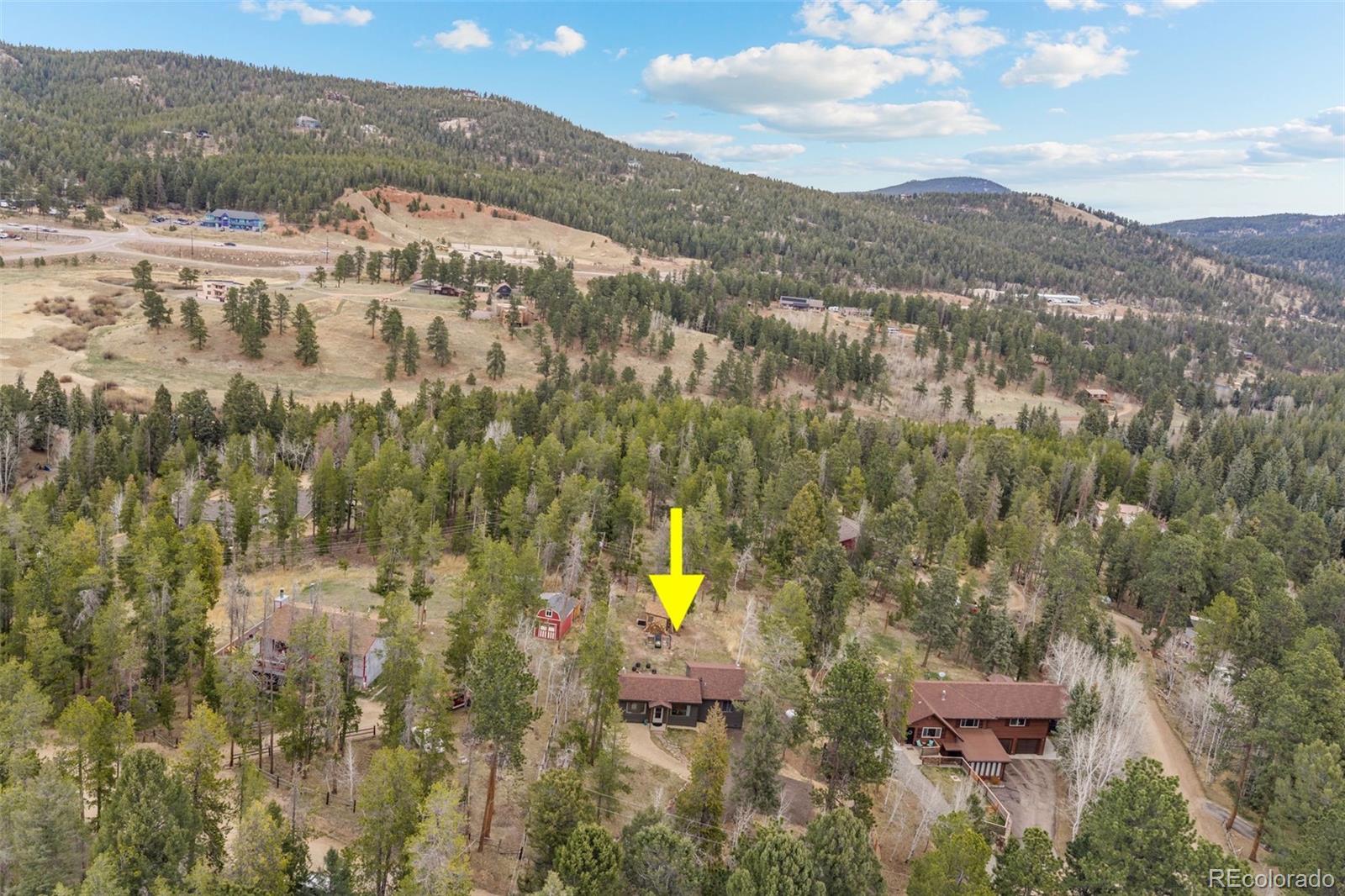 12159 Circle Drive Conifer, CO 80433 - Photo 46 of 49 a view of city and mountain