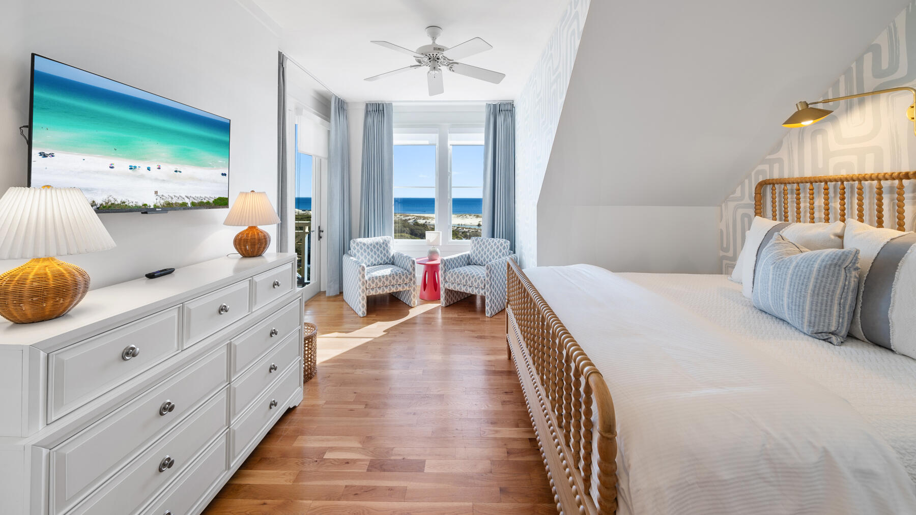 337 Bridge Lane, Unit 421B Watersound, FL 32461 - Photo 21 of 41 Guest gulf view bedroom