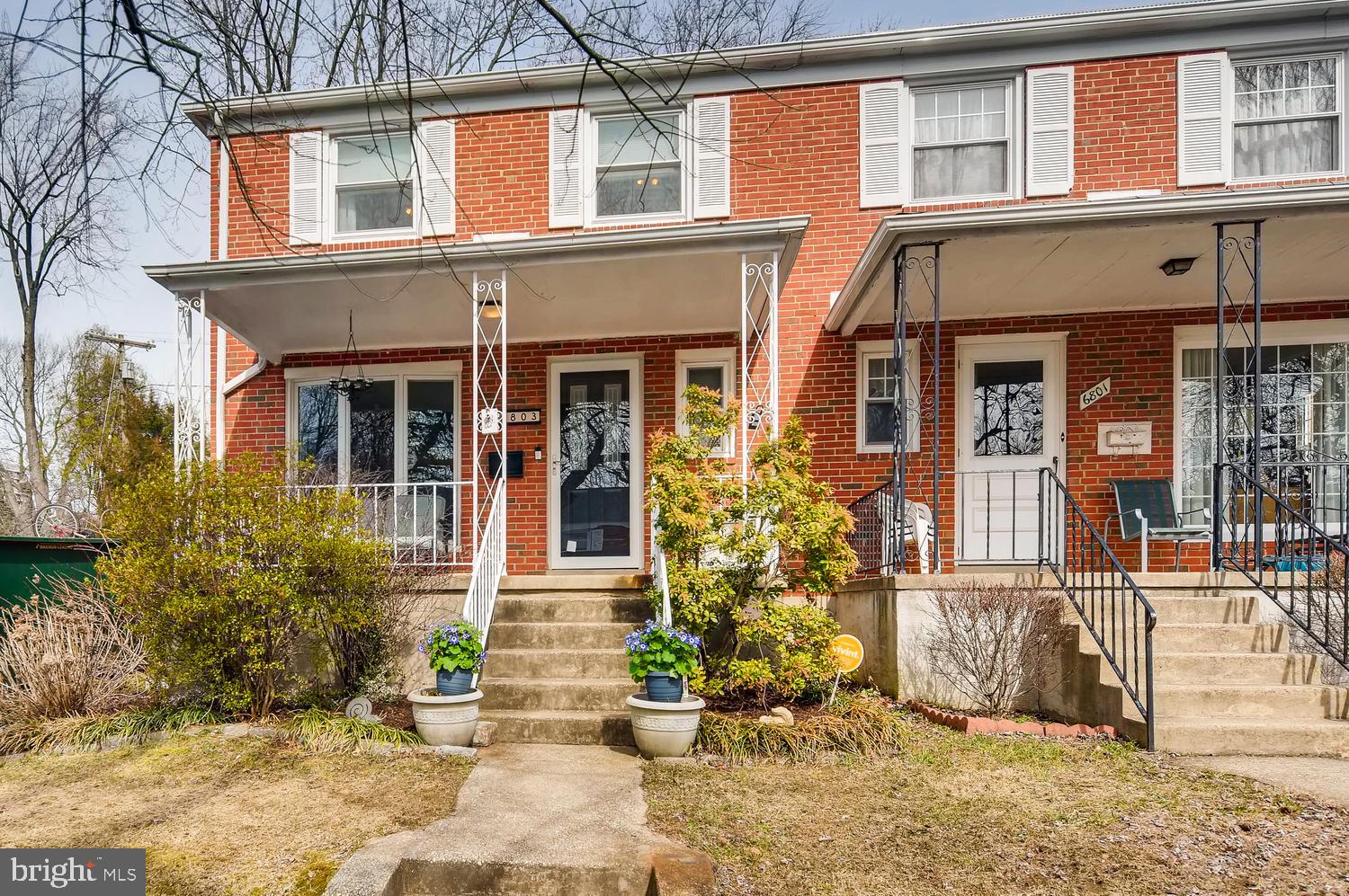 6803 Barnett Road Baltimore, MD 21239 - Photo 27 of 28 COVERED FRONT PORCH