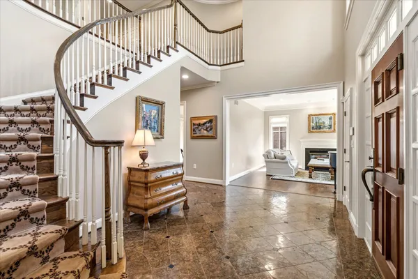 a view of entryway and hall