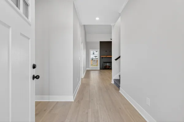 wooden floor in an empty room