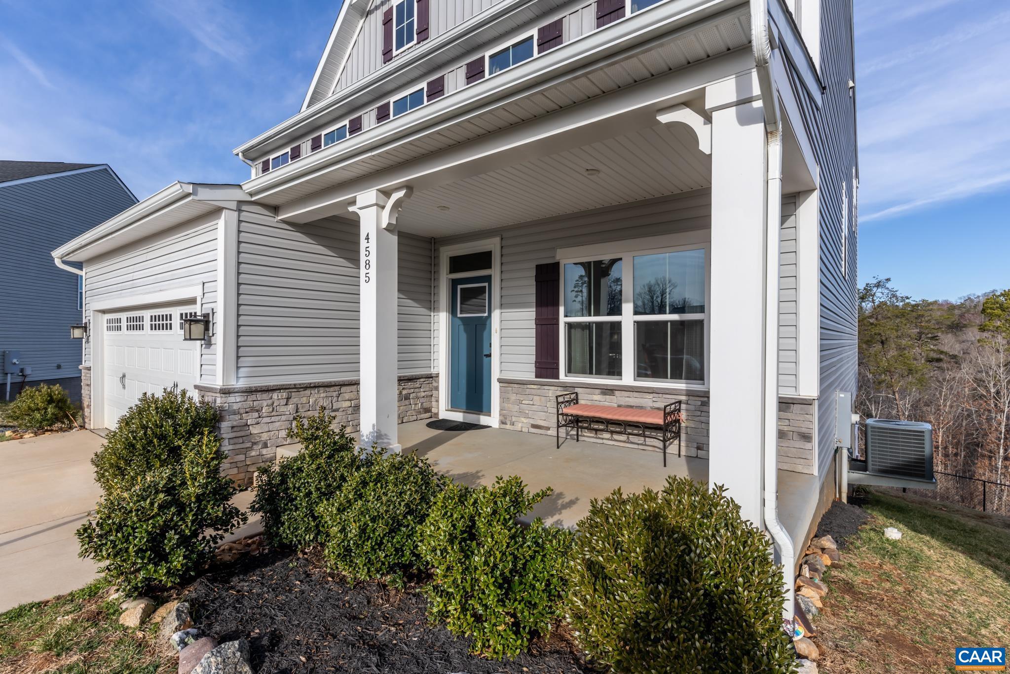 4585 Sunset Drive Charlottesville, VA 22911 - Photo 15 of 70 front view of a house with a small porch