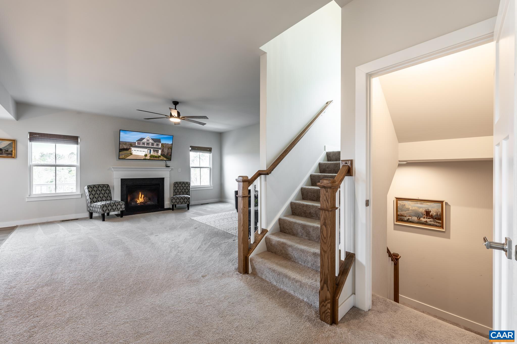 4585 Sunset Drive Charlottesville, VA 22911 - Photo 21 of 70 a view of a livingroom with a fireplace