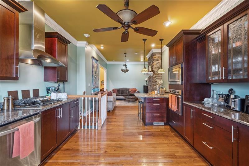167 Pius Street Pittsburgh, PA 15203 - Photo 15 of 49 a kitchen with lots of counter top space