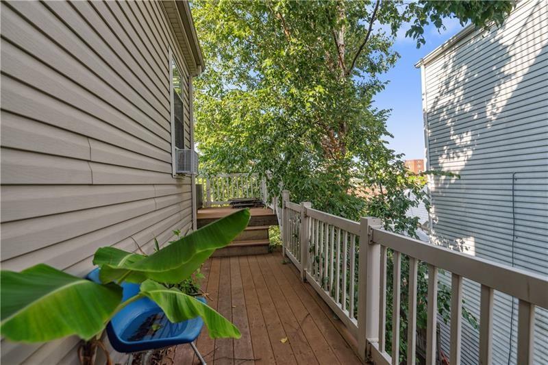 167 Pius Street Pittsburgh, PA 15203 - Photo 34 of 49 a view of a backyard with plants