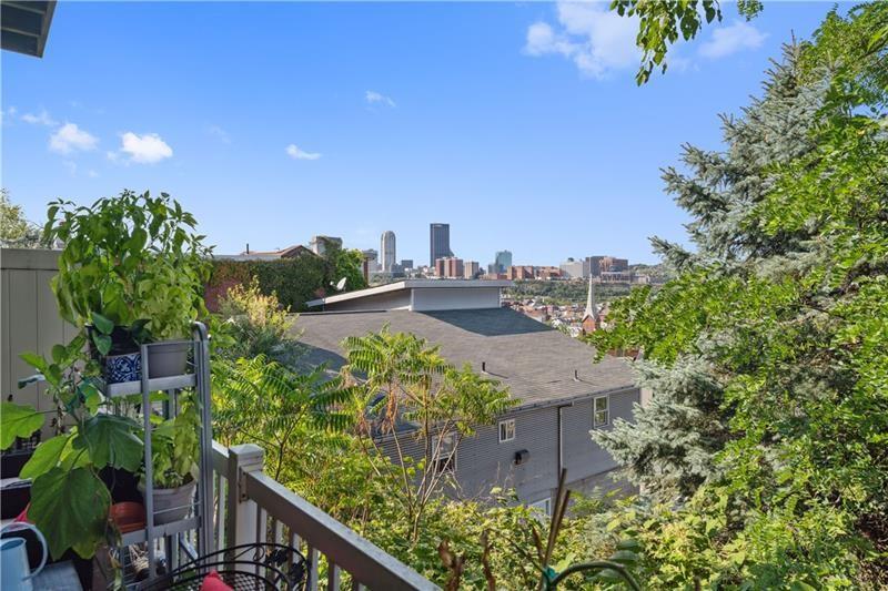 167 Pius Street Pittsburgh, PA 15203 - Photo 35 of 49 a view of a terrace with a garden