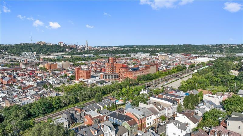 167 Pius Street Pittsburgh, PA 15203 - Photo 43 of 49 an aerial view of a city with lots of residential buildings