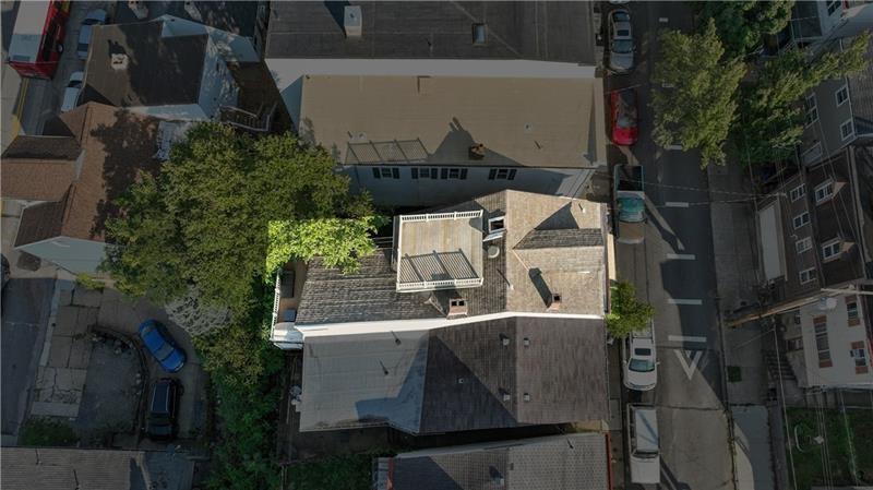 167 Pius Street Pittsburgh, PA 15203 - Photo 46 of 49 an aerial view of a house with a yard