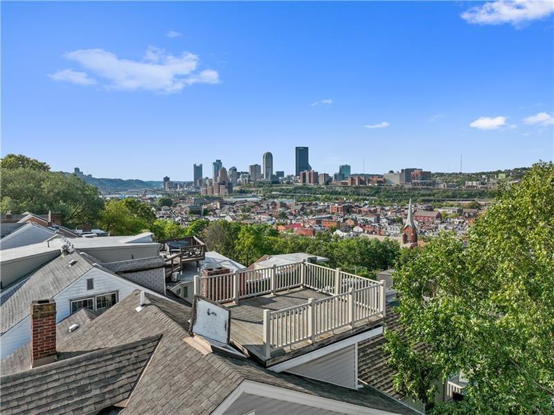 167 Pius Street Pittsburgh, PA 15203 - Photo 48 of 49 a view of a city from a terrace